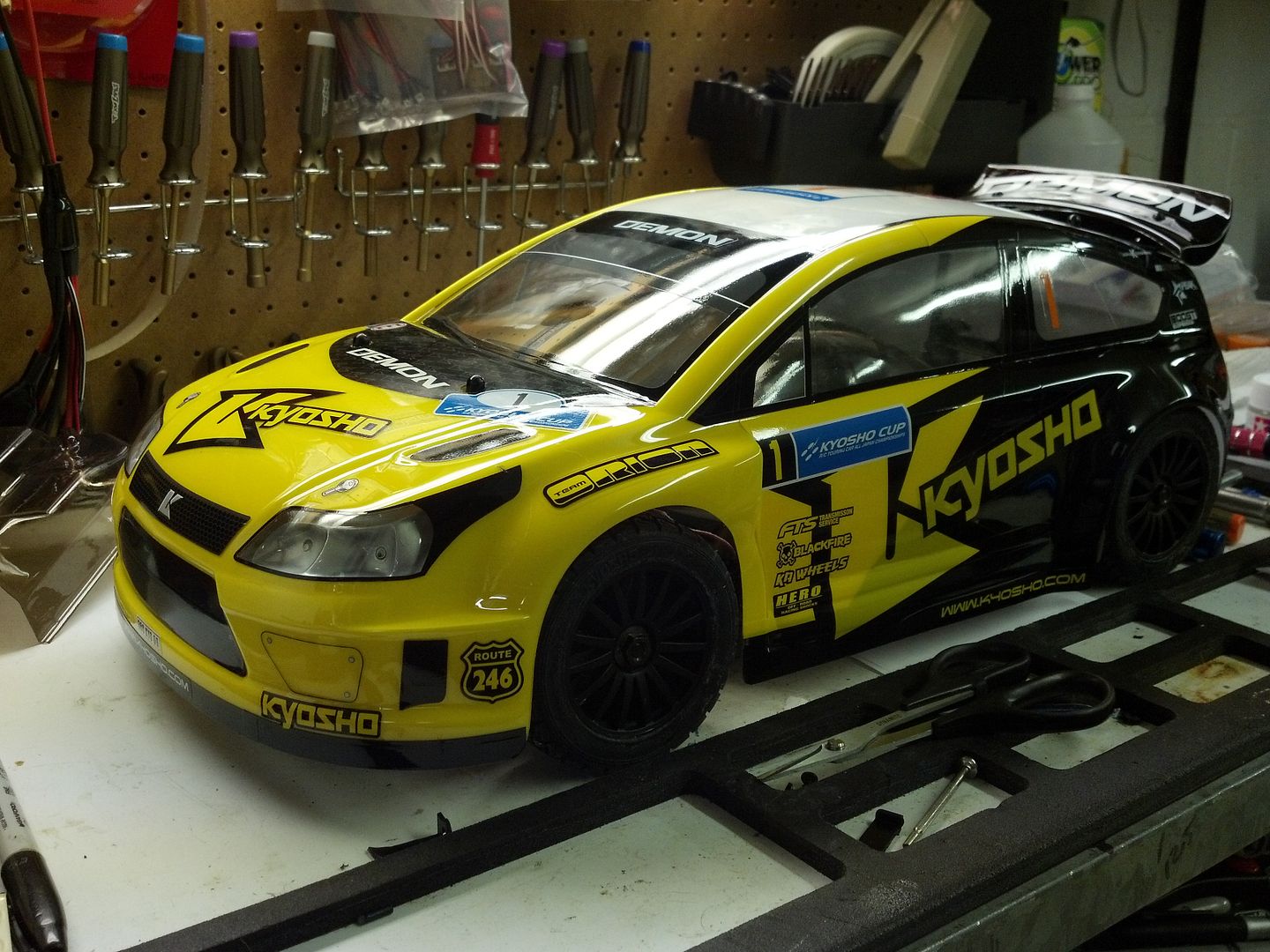 kyosho drx ve parts